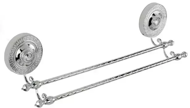 Полотенцедержатель двойной «Migliore» Montecarlo 31781 на стену хром