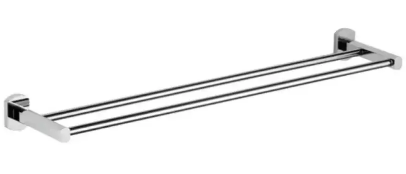 Полотенцедержатель двойной «Remer» Forma FR33CR на стену хром