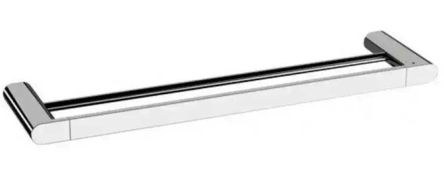 Полотенцедержатель двойной «Remer» Lounge LN33CR на стену хром