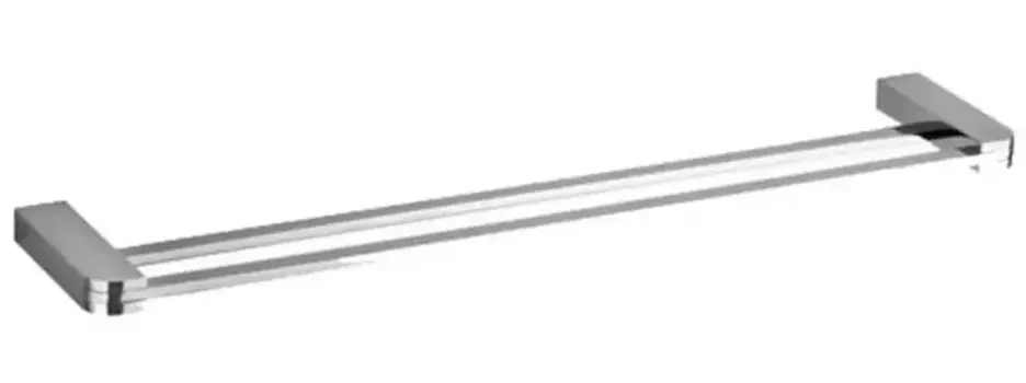 Полотенцедержатель двойной «Schein» Allom 22821 на стену хром