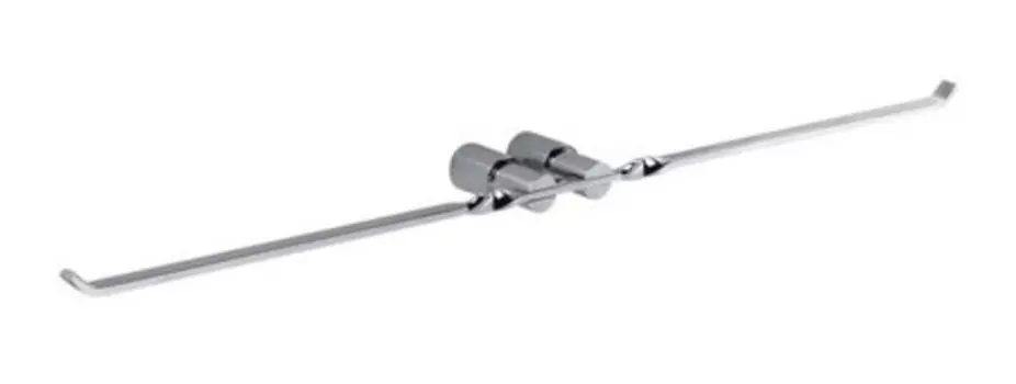 Полотенцедержатель двойной «Schein» Van-Gogh 05814 на стену хром