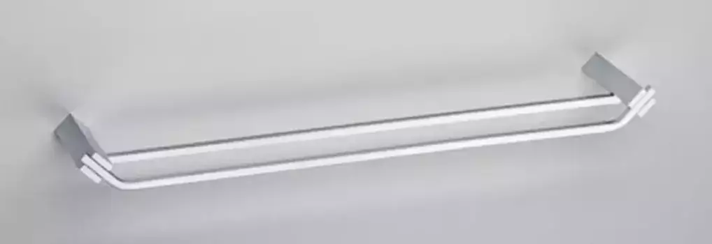 Полотенцедержатель двойной «Schein» Watteau 12822 на стену хром