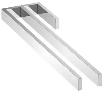 Полотенцедержатель двойной «Timo» Petruma 15252/00 на стену хром