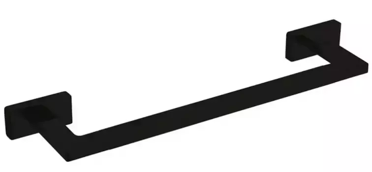 Полотенцедержатель «Inda» Lea A1818ANE на стену чёрный матовый