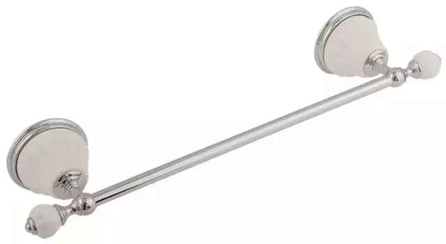 Полотенцедержатель «Migliore» Olivia 17500 на стену хром/белый