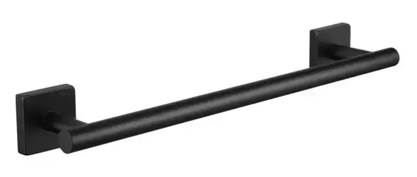 Полотенцедержатель «Rainbowl» 2756-40BP на стену чёрный матовый