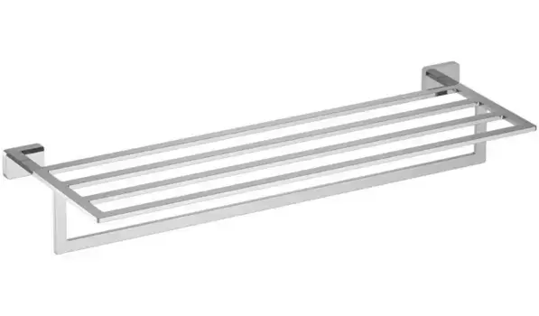 Полотенцедержатель с полкой «Акватек» Либра AQ4315CR на стену хром