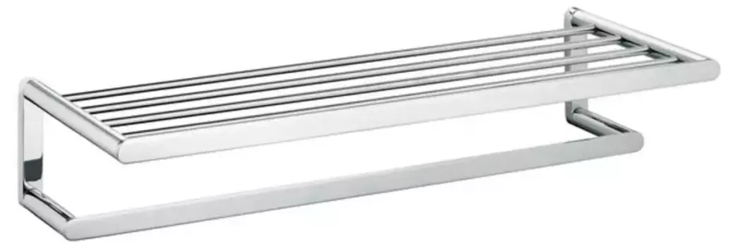 Полотенцедержатель с полкой «Keuco» Elegance 11675010000 на стену хром