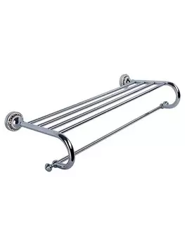 Полотенцедержатель с полкой «Schein» Saine 7053042 на стену хром