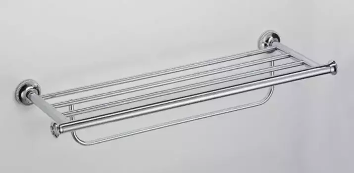 Полотенцедержатель с полкой «Schein» Superior 7066042 на стену хром