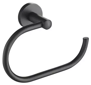 Полотенцедержатель «Timo» Saona 13050/03 на стену чёрный