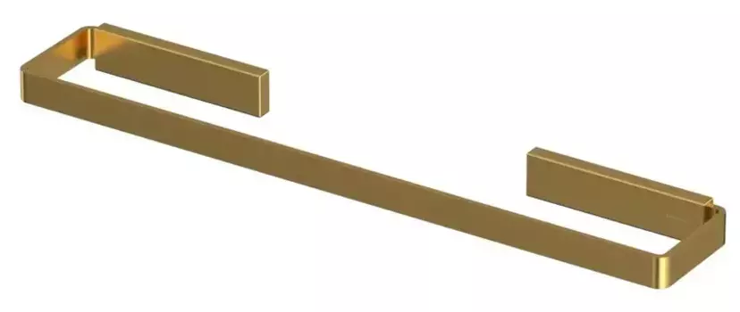 Полотенцедержатель «Whitecross» Cubo CU2450GLB на стену брашированное золото