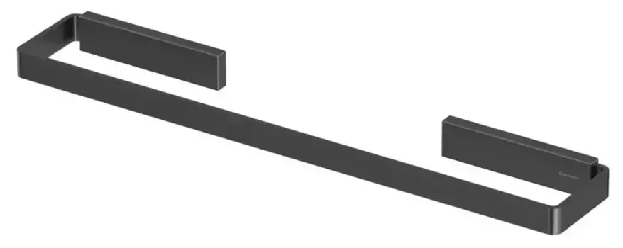 Полотенцедержатель «Whitecross» Cubo CU2450GM на стену оружейная сталь