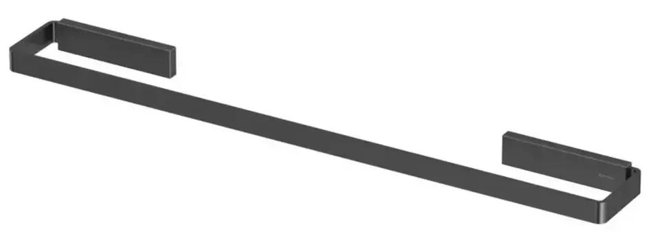 Полотенцедержатель «Whitecross» Cubo CU2452GM на стену оружейная сталь