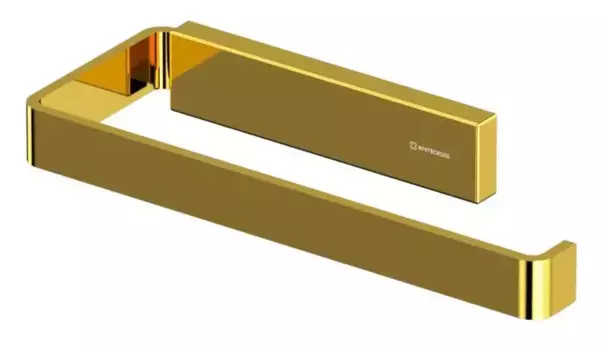Полотенцедержатель «Whitecross» Cubo CU2456GL на стену золото