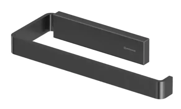 Полотенцедержатель «Whitecross» Cubo CU2456GM на стену оружейная сталь