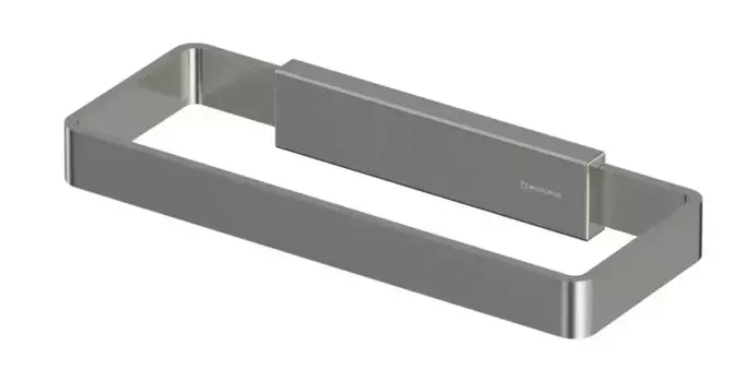 Полотенцедержатель «Whitecross» Cubo CU2458NIB на стену брашированный никель