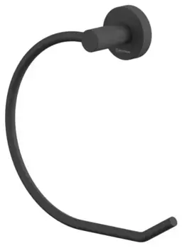 Полотенцедержатель «Whitecross» Ergo ER2254BL на стену чёрный матовый