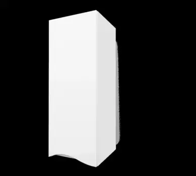 Полу-пенал «1Marka» Этюд 35П 1д подвесной белый глянец правый