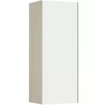 Полу-пенал «Aquaton» Асти 35 подвесной белый глянец/ясень шимо правый