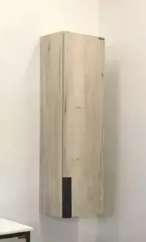 Полу-пенал «Comforty» Бонн 35 подвесной дуб дымчатый универсальный