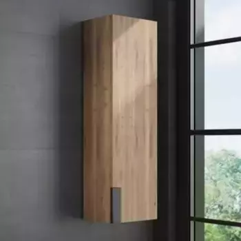 Полу-пенал «Comforty» Кёльн 35 подвесной дуб тёмный универсальный