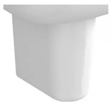 Полупьедестал «Vitra» S20 5281B003-7201 фарфоровый белый