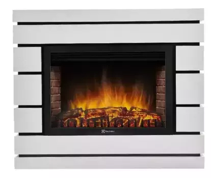 Портал «Firelight» Moderno 25 белый дуб