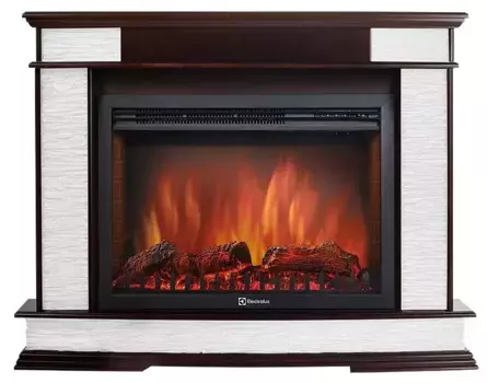 Портал «Firelight» Scala 25 сланец скалистый белый/тёмный дуб