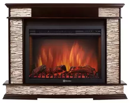 Портал «Firelight» Scala 25 сланец скалистый бурый/тёмный дуб