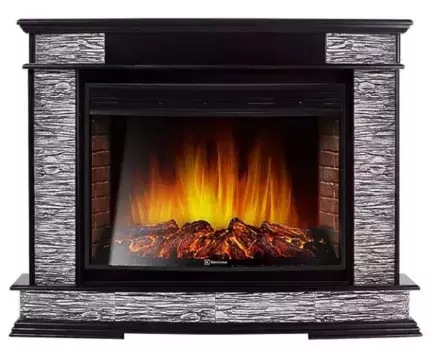 Портал «Firelight» Scala 25 сланец скалистый серый/венге