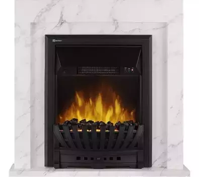 Портал «Firelight» Simple Classic белый мрамор