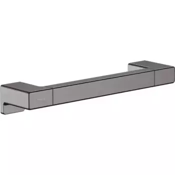 Поручень «Hansgrohe» AddStoris 41744340 на стену шлифованный чёрный хром