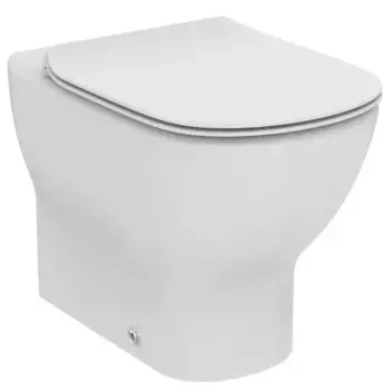 Приставной унитаз безободковый «Ideal Standard» Tesi AquaBlade T007701 (T352801) белый с сиденьем дюропласт белое