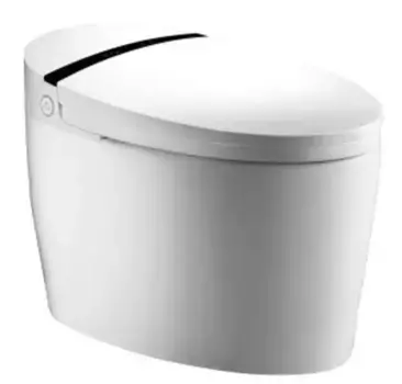 Приставной унитаз безободковый «Swedbe» Smart 0500 белый с сиденьем дюропласт белое