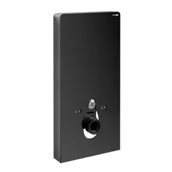 Пристенная инсталляция с кнопкой для унитаза «WasserKRAFT» Naab 86TLT.040.SE.BL сенсорная черная