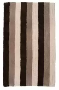 Противоскользящий коврик в ванну «Fora» Spiral FOR-SPL60-100NAT 100/60 хлопок бежевый/чёрный