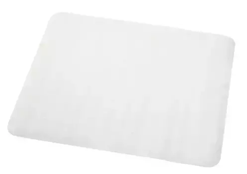 Противоскользящий коврик в ванну «Ridder» Basic 167401 51/51 каучук белый