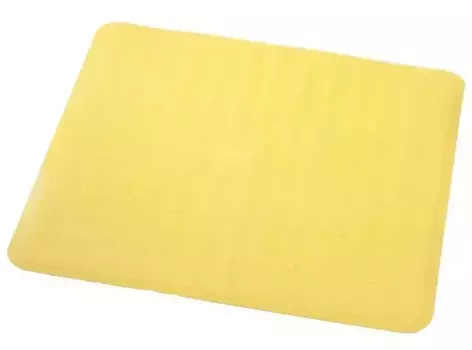 Противоскользящий коврик в ванну «Ridder» Basic 167434 51/51 каучук жёлтый