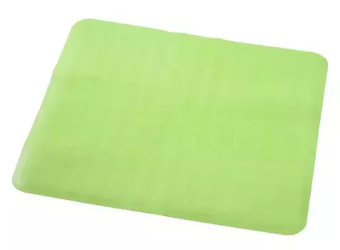 Противоскользящий коврик в ванну «Ridder» Basic 167435 51/51 каучук зелёный