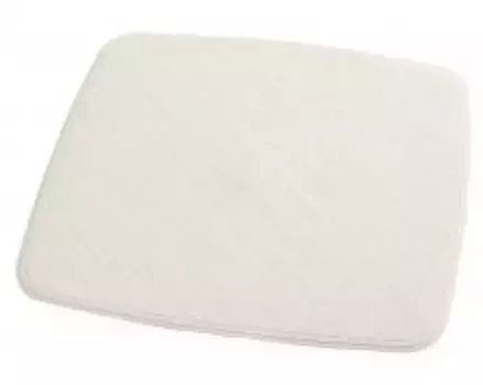 Противоскользящий коврик в ванну «Ridder» Capri 66279 54/54 каучук кремовый