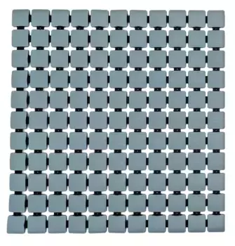 Противоскользящий коврик в ванну «Ridder» Nevis 6108207 54/54 полипропилен серый