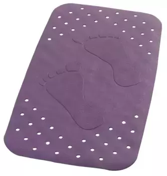 Противоскользящий коврик в ванну «Ridder» Plattfuss 67093 72/38 каучук фиолетовый