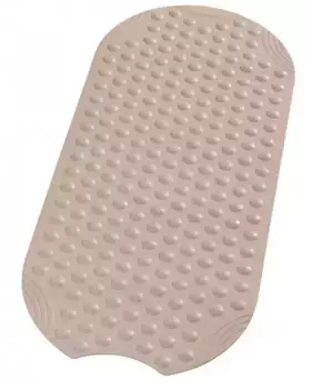 Противоскользящий коврик в ванну «Ridder» Tecno 68109 89/38 каучук бежевый