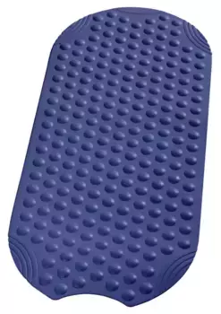 Противоскользящий коврик в ванну «Ridder» Tecno 68153 89/38 каучук синий