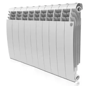 Радиатор биметаллический «Royal Thermo» BiLiner 350 10 секций Bianco Traffico
