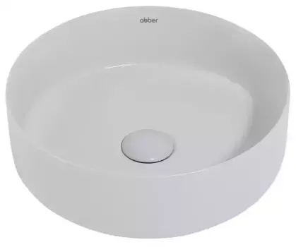 Раковина «Abber» Bequem 36/36 светло-серая матовая