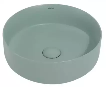 Раковина «Abber» Bequem 36/36 светло-зеленая матовая