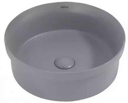 Раковина «Abber» Bequem 40/40 серая матовая