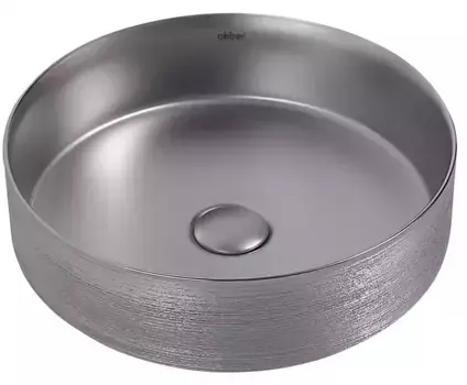 Раковина «Abber» Bequem 40/40 серебро матовое